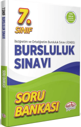 Editör Yayınevi 7. Sınıf Bursluluk Sınavı Soru Bankası - Editör Yayınevi