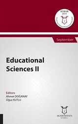 Educational Sciences II AYBAK 2019 Eylül - 1
