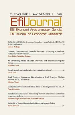 Efil Ekonomi Araştırma Dergisi Cilt: 1 Sayı: 1 - 1