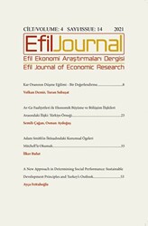 Efil Ekonomi Araştırmaları Dergisi Cilt: 4 Sayı: 14 - 2021 - 1