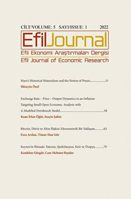 Efil Ekonomi Araştırmaları Dergisi Cilt: 5 Sayı: 1 - 1