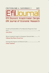 Efil Ekonomi Araştırmaları Dergisi; Cilt: 6 Sayı: 3 - 1