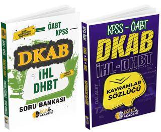 Eğit Akademi KPSS ÖABT DKAB İHL DHBT Soru Bankası ve Kavramlar Sözlüğü - 1