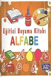 Eğitici Boyama Kitabı - Alfabe - 1