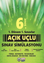 Ekspert Yayınları 6. Sınıf Açık Uçlu Sınav Siümilasyonu - 1