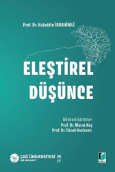 Eleştirel Düşünce - Adalet Yayınevi