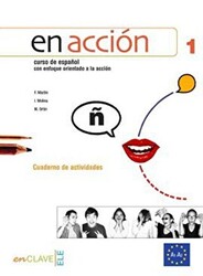 En Accion 1 Cuaderno de Actividades Etkinlik Kitabı +Audio Descargable İspanyolca Temel ve Orta-Alt Seviye - 1