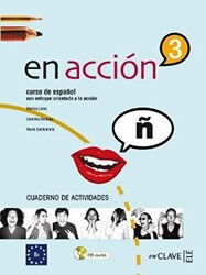 En Accion 3 Cuaderno de Actividades Etkinlik Kitabı +Audio Descargable İspanyolca Orta-Üst Seviye - 1