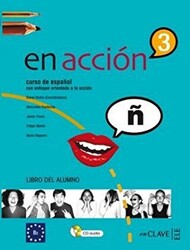 En Accion 3 Libro del Alumno Ders Kitabı +Audio Descargable İspanyolca Orta-Üst Seviye - 1