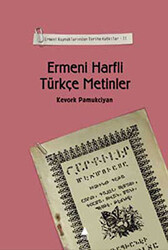 Ermeni Harfli Türkçe Metinler - 1