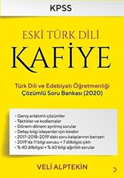 Eski Türk Dili Kafiye Türk Dili ve Edebiyat Öğretmenliği Çözümlü Soru Bankası 2020 - 1