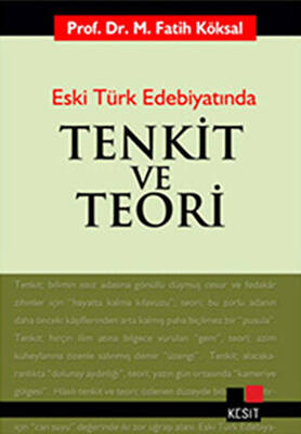 Eski Türk Edebiyatında Tenkit ve Teori - 1