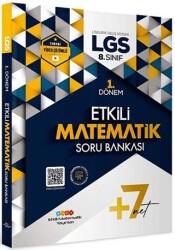 Etkili Matematik Yayınları 8. Sınıf LGS Matematik 1. Dönem Soru Bankası - 1