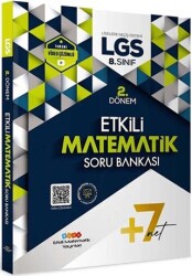Etkili Matematik Yayınları 8. Sınıf LGS Matematik 2. Dönem Soru Bankası - 1
