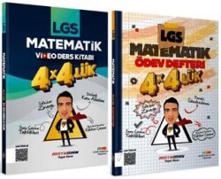 Etkili Matematik Yayınları 8. Sınıf LGS Matematik 4 4 lük Video Ders Kitabı + Ödev Defteri - 1