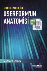 Excel 2003 ile Userform’un Anatomisi - 1