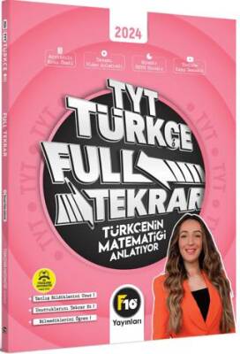 F10 Yayınları Gamze Hoca Türkçenin Matematiği TYT Türkçe Full Tekrar Video Ders Kitabı - 1