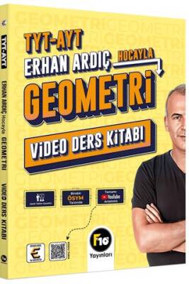 F10 Yayınları TYT-AYT Geometri Video Ders Kitabı - 1