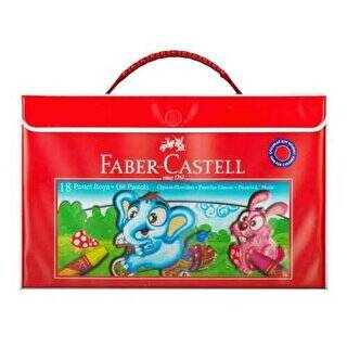 Faber-Castell Çantalı Pastel Boya 18 Renk - 1