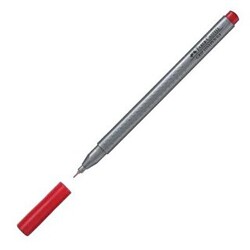 Faber-Castell Grip Finepen 0.4 Mm Kırmızı - 1