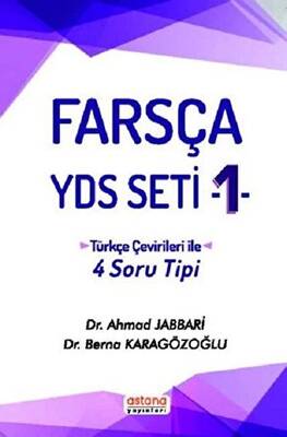 Farsça YDS Seti 1 - Türkçe Çeviri ile 4 Soru Tipi - 1