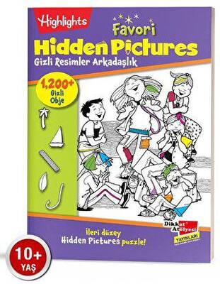 Favori Hidden Pictures - Arkadaşlık Puzzle Tek Kitap - 1