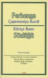 Ferhanga Çapemeniya Kurdi - Kürtçe Basın Sözlüğü - 1