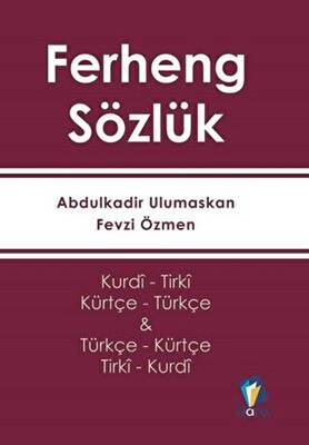 Ferheng Sözlük - Kürtçe Sözlük Kurdi- Tirki Türkçe - Kürtçe - 1