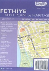 Fethiye Kent Planı ve Haritası Fethiye City Plan & Map - 1