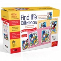 Find the Differences-2 Level 2 - Search, Find and Mark the Hidden Objects-2 - Ages 2-5 - 1