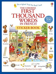 First Thousand Words in French Sticker Book - 1