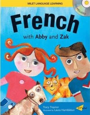 French With Abby and Zak Kitap + CD - 1