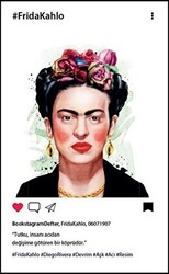 Frida Kahlo Bookstagram Defter - 1
