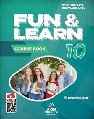 Akın Dil Eğitim Fun and Learn 10 Course Book, Activity Book, Skills Book - 1