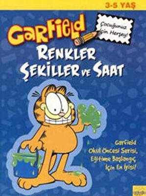 Garfield - Renkler Şekiller ve Saat - 1