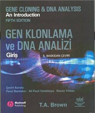 Gen Klonlama ve DNA Analizi: Giriş - 1