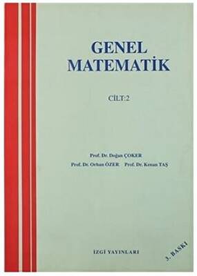 Art Basın Yayın Hizmetleri Genel Matematik Cilt: 2 - 1