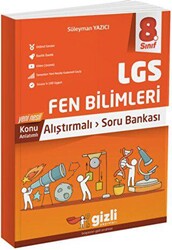 Gizli Yayınları 8. Sınıf LGS Fen Bilimleri Alıştırmalı Soru Bankası - 1