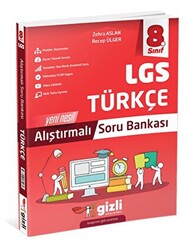 Gizli Yayınları 8. Sınıf Türkçe Alıştırmalı Soru Bankası - 1