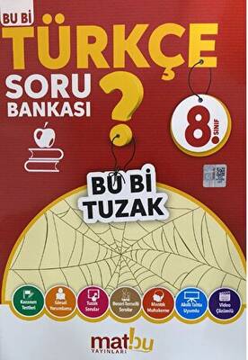 Matbu Yayınları 8.Sınıf Türkçe Soru Bankası Bu Bir Tuzak - 1
