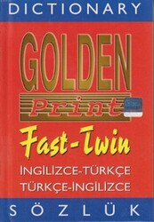 Golden Print Fast - Twin İngilizce - Türkçe, Türkçe - İngilizce Sözlük - 1