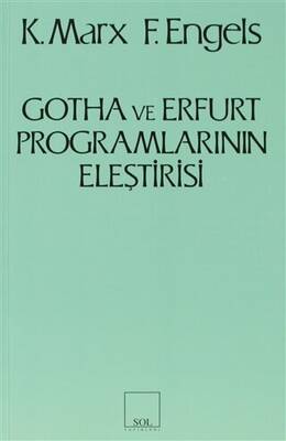 Gotha ve Erfurt Programlarının Eleştirisi - 1