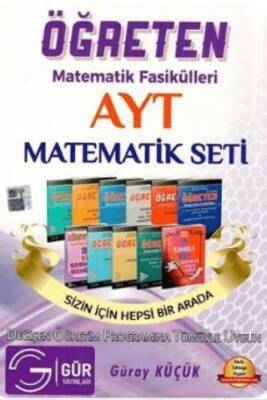 Gür Yayınları Öğreten AYT Matematik Seti - 1