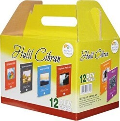 Halil Cibran Seti 12 Kitap Takım Sarı Kapak - Maviçatı Yayınları