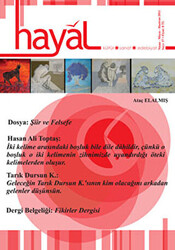 Hayal Kültür Sanat Edebiyat Dergisi Sayı: 37 - 1