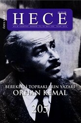 Hece Aylık Edebiyat Dergisi Bereketli Toprakların Yazarı Orhan Kemal Özel Sayısı: 27 205 Ciltsiz - 1