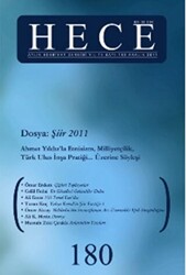 Hece Aylık Edebiyat Dergisi Sayı: 180 - 1