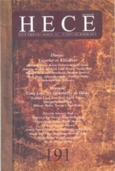 Hece Aylık Edebiyat Dergisi Sayı: 191 - 1