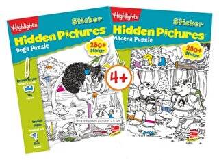Highlights Sticker Hidden Pictures 2`li Set - 1