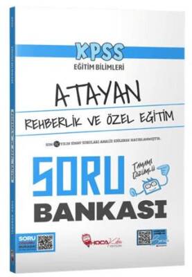Hoca Kafası Yayınları KPSS Eğitim Bilimleri Rehberlik ve Özel Eğitim Atayan Soru Bankası Çözümlü - 1